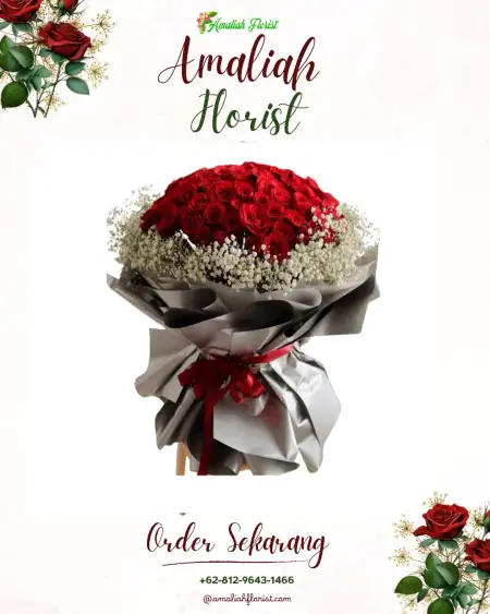 Buket Bunga jampang tengah